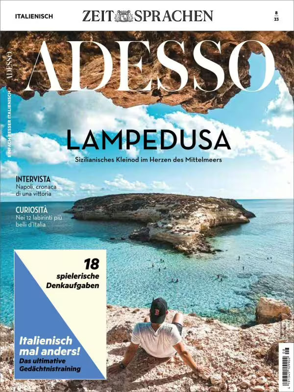 Adesso, Italienisch-magazin Tijdschrift Duitsland 2023-08