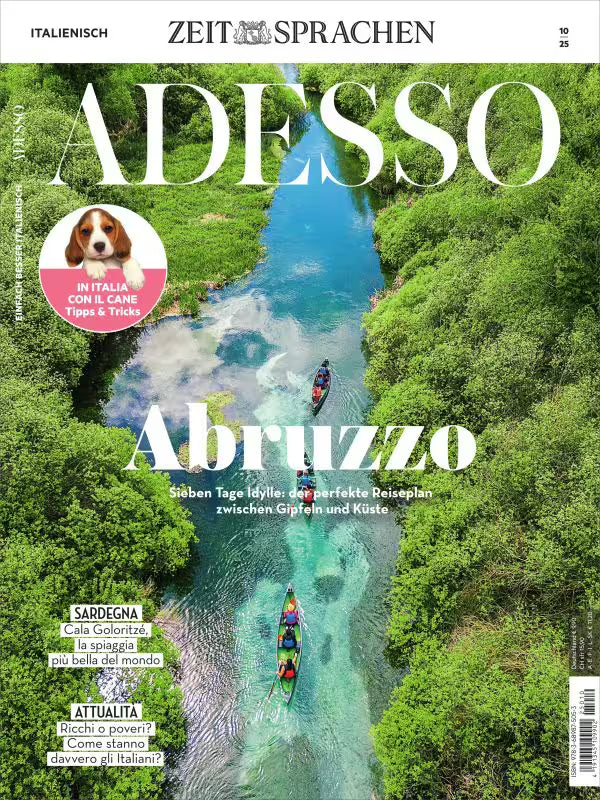 Adesso, Italienisch-magazin Tijdschrift Duitsland 2025-10 Originele uitgave