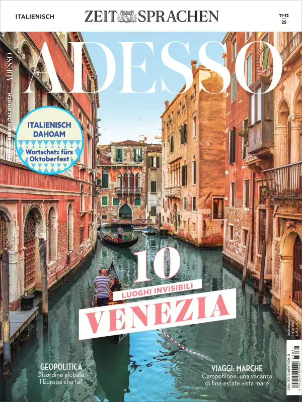 Adesso, Italienisch-magazin Magasin Tyskland 2025-11 Originalutgåva