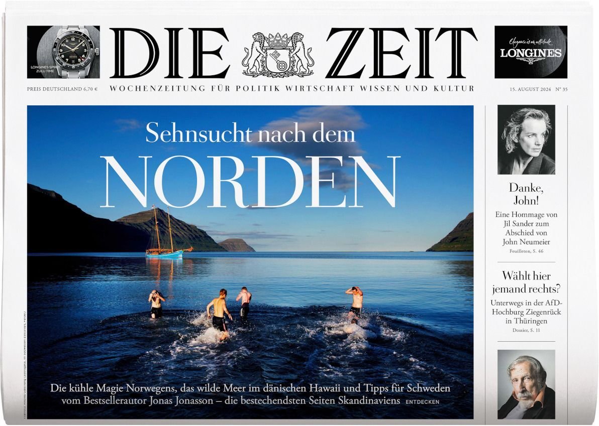 Zeit Magasin Tyskland 2024-35 – Jil Sander John Neumeier Jonas Jonasson – Originaludgave