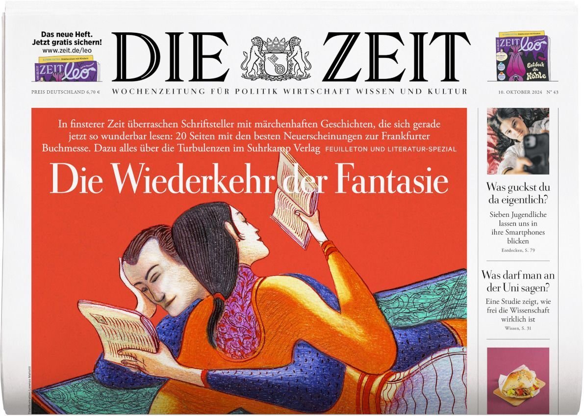 Zeit Magazine Germany 2024-43 Original Print Issue