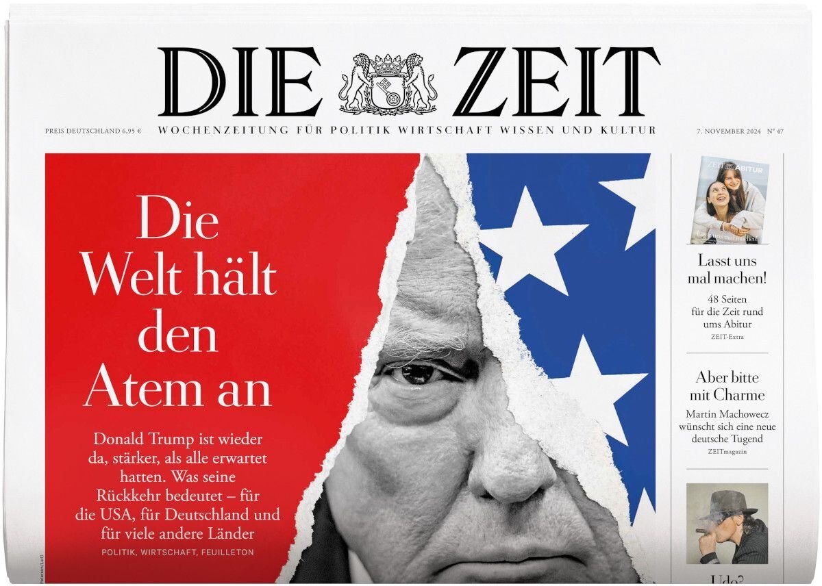 Zeit Magazin Deutschland 2024-47 Donald Trump