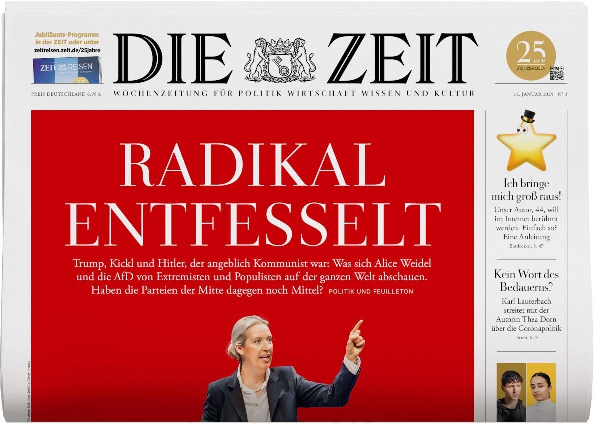 Zeit Magazin Deutschland 2025-03 Alice Weidel Karl Lauterbach Thea Dorn