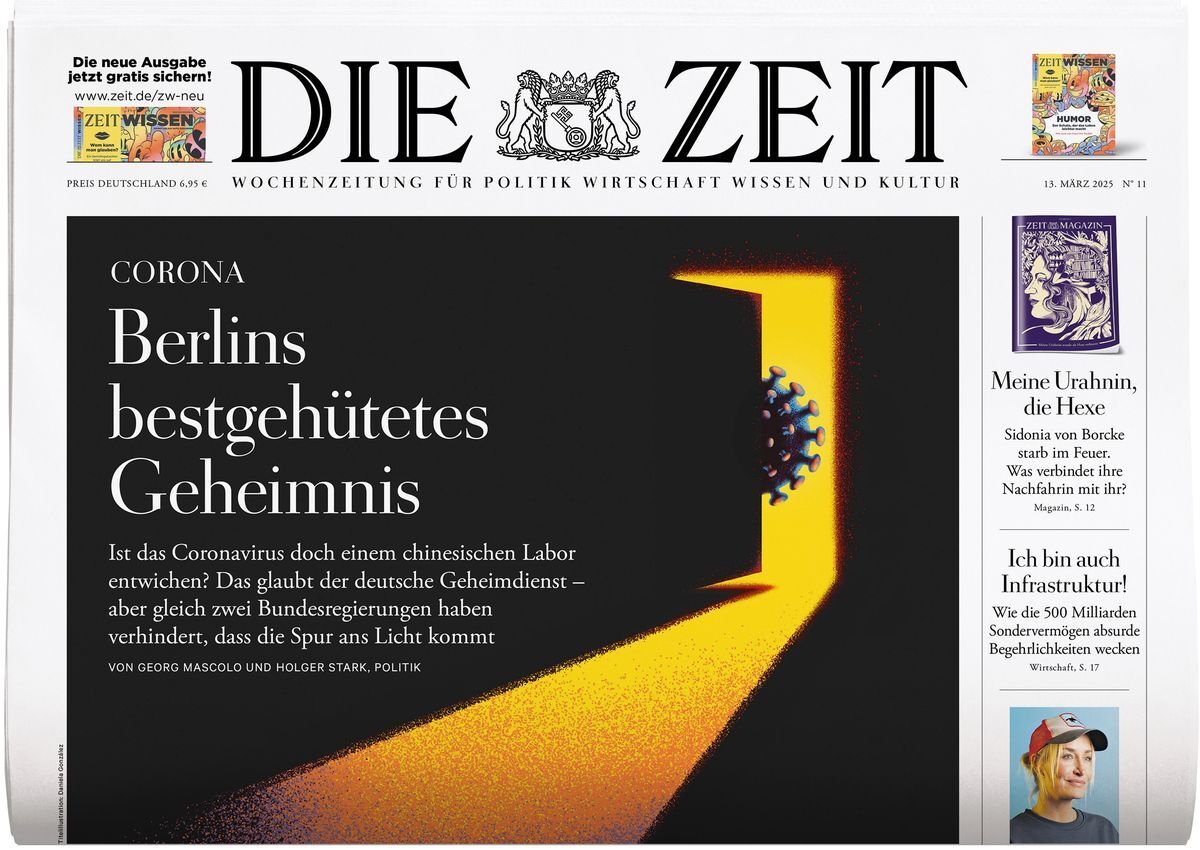Zeit Magazine Germany 2025-11 – Georg Mascolo Holger Stark Sidonia Von Borcke – Original Print Issue