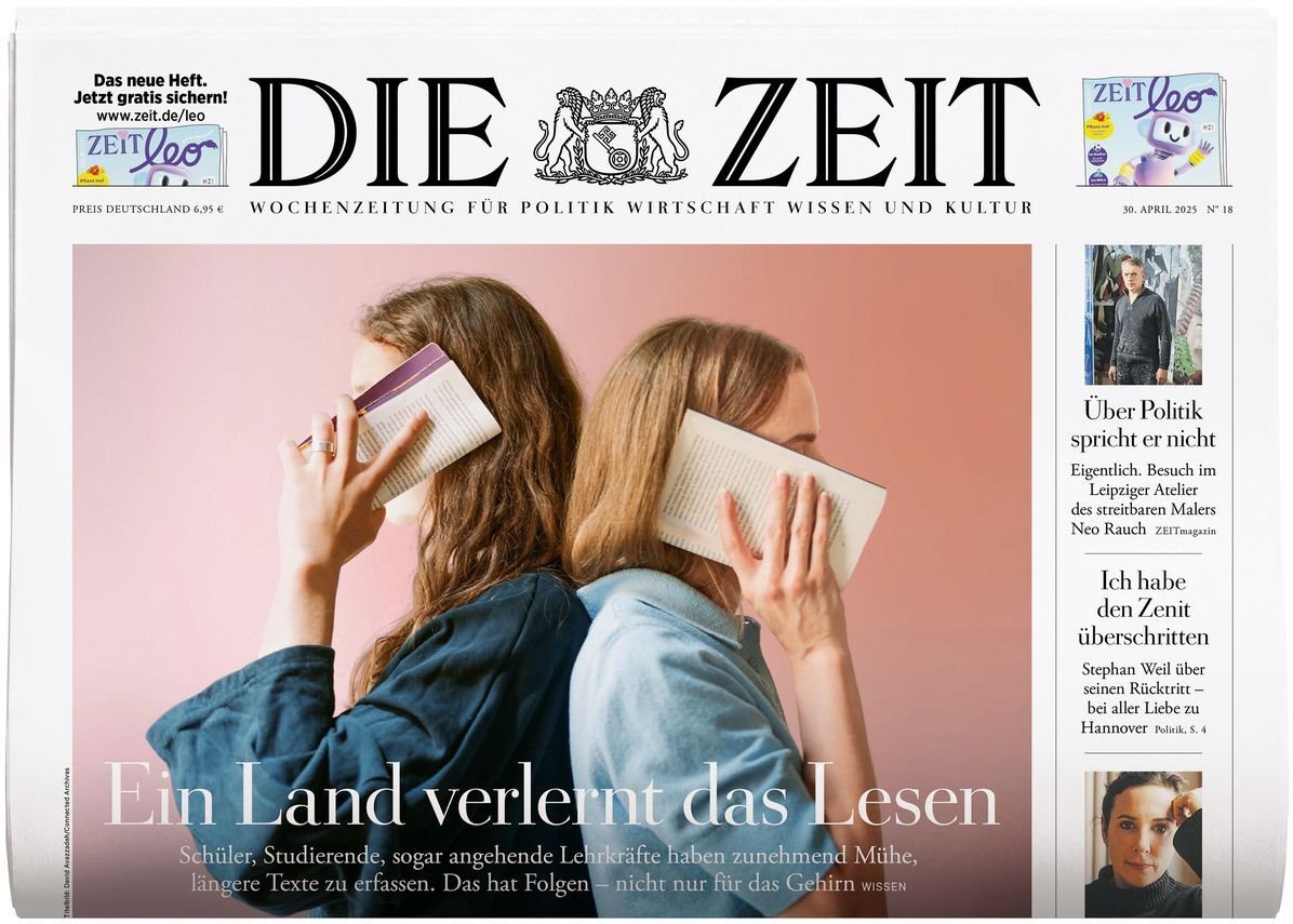 Zeit Magazin Deutschland 2025-18 Neo Rauch Stephan Weil