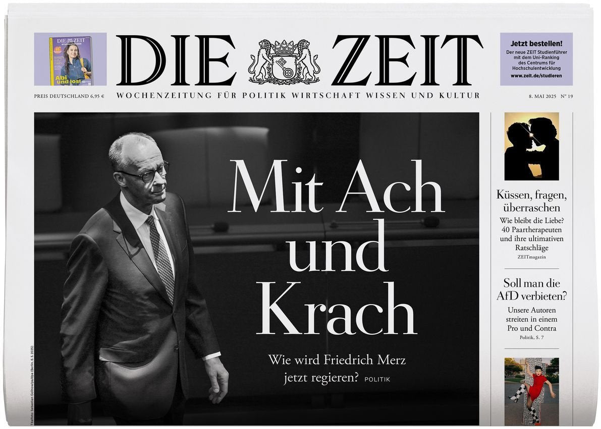 Zeit Magazin Deutschland 2025-19 Friedrich Merz AfD