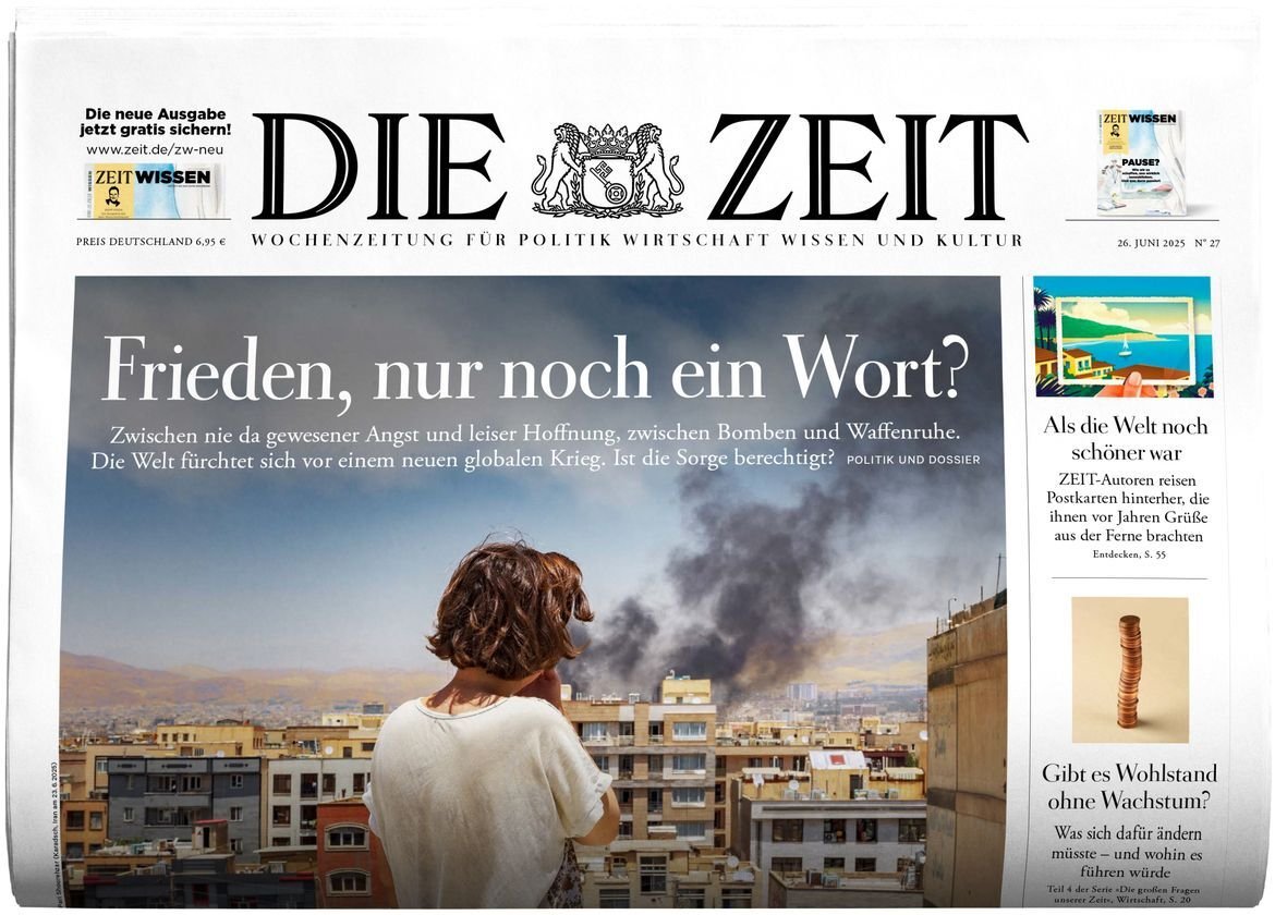 Zeit Magazine Germany 2025-27 Original Print Issue