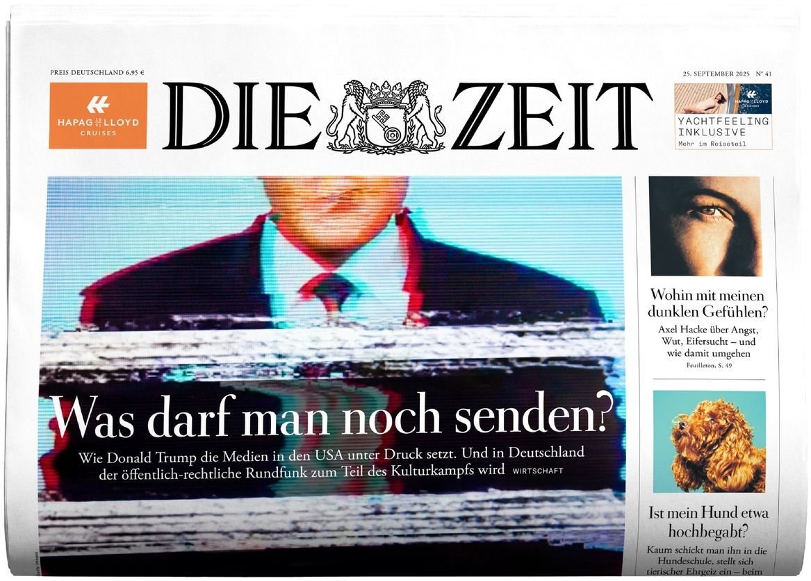 Zeit Magazin Deutschland 2025-41 Donald Trump