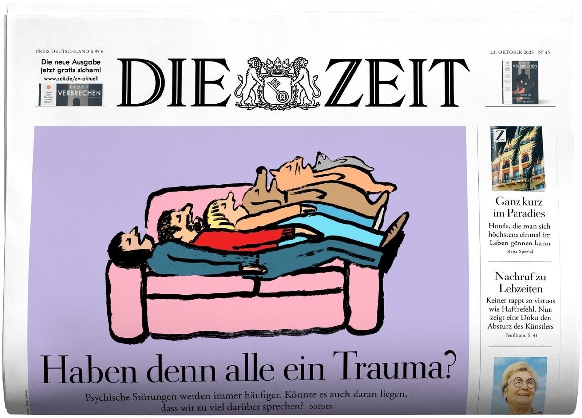 Zeit Rivista Germania 2025-45 Edizione originale