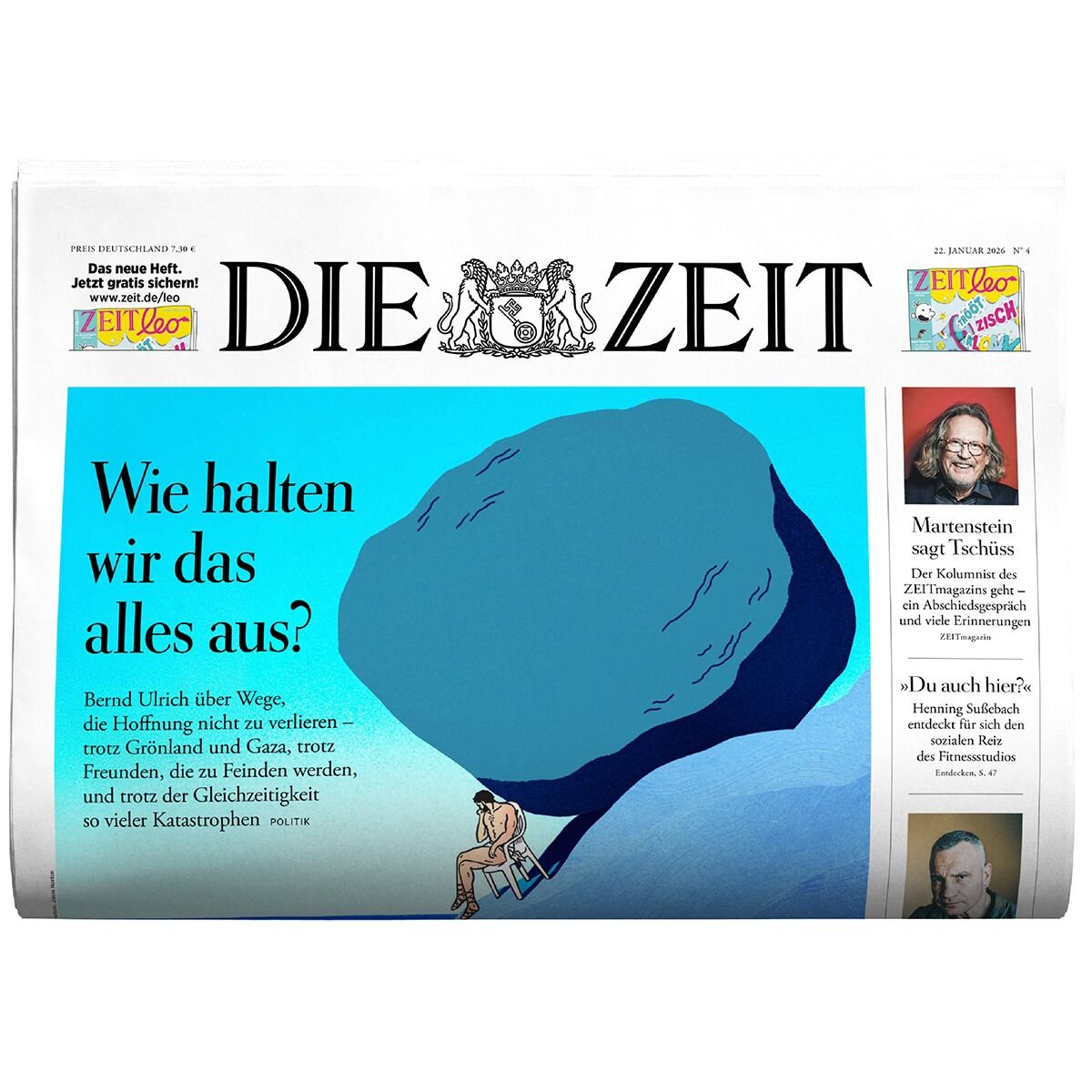 ZEIT Leo 2026-04 – Bernd Ulrich Harald Martenstein Henning Sußebach – Originele uitgave
