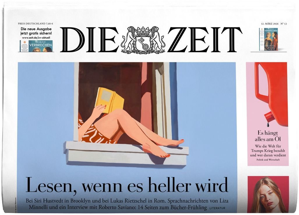 Zeit Magazine Allemagne 2026-12 – Siri Hustvedt Lukas Rietzschel Liza Minnelli Roberto Saviano – Édition originale
