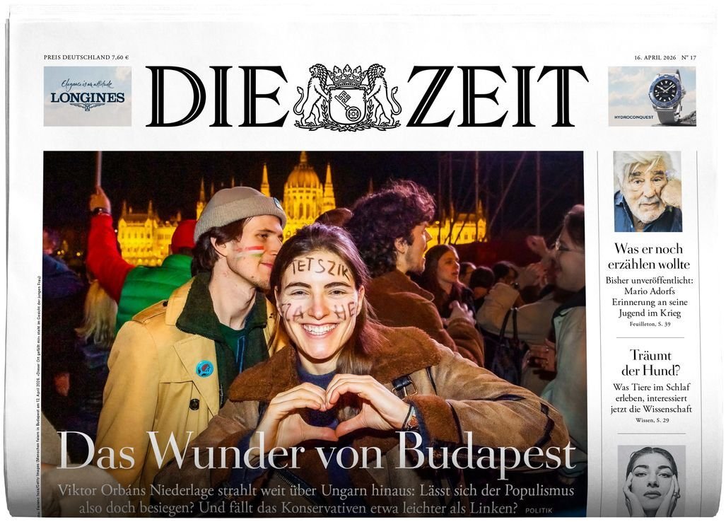 Zeit Magazine Allemagne 2026-17 – Mario Adorf Viktor Orbán – Édition originale