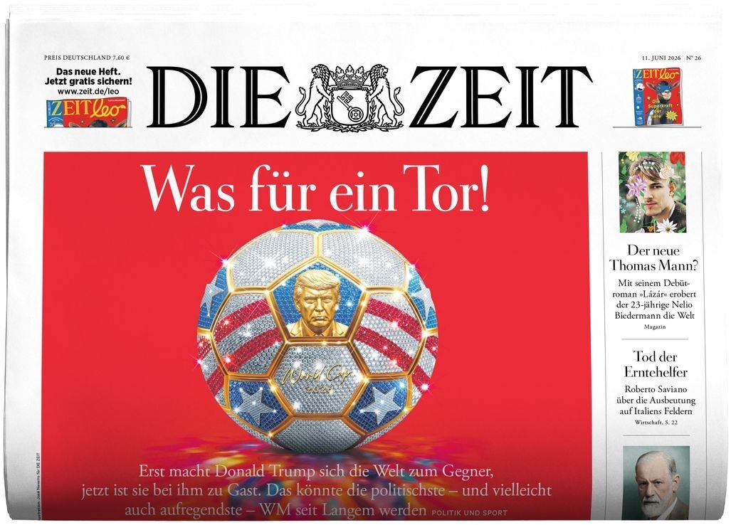 Zeit Magazine Allemagne 2026-26 – Donald Trump Thomas Mann Roberto Saviano Nelio Biedermann – Édition originale
