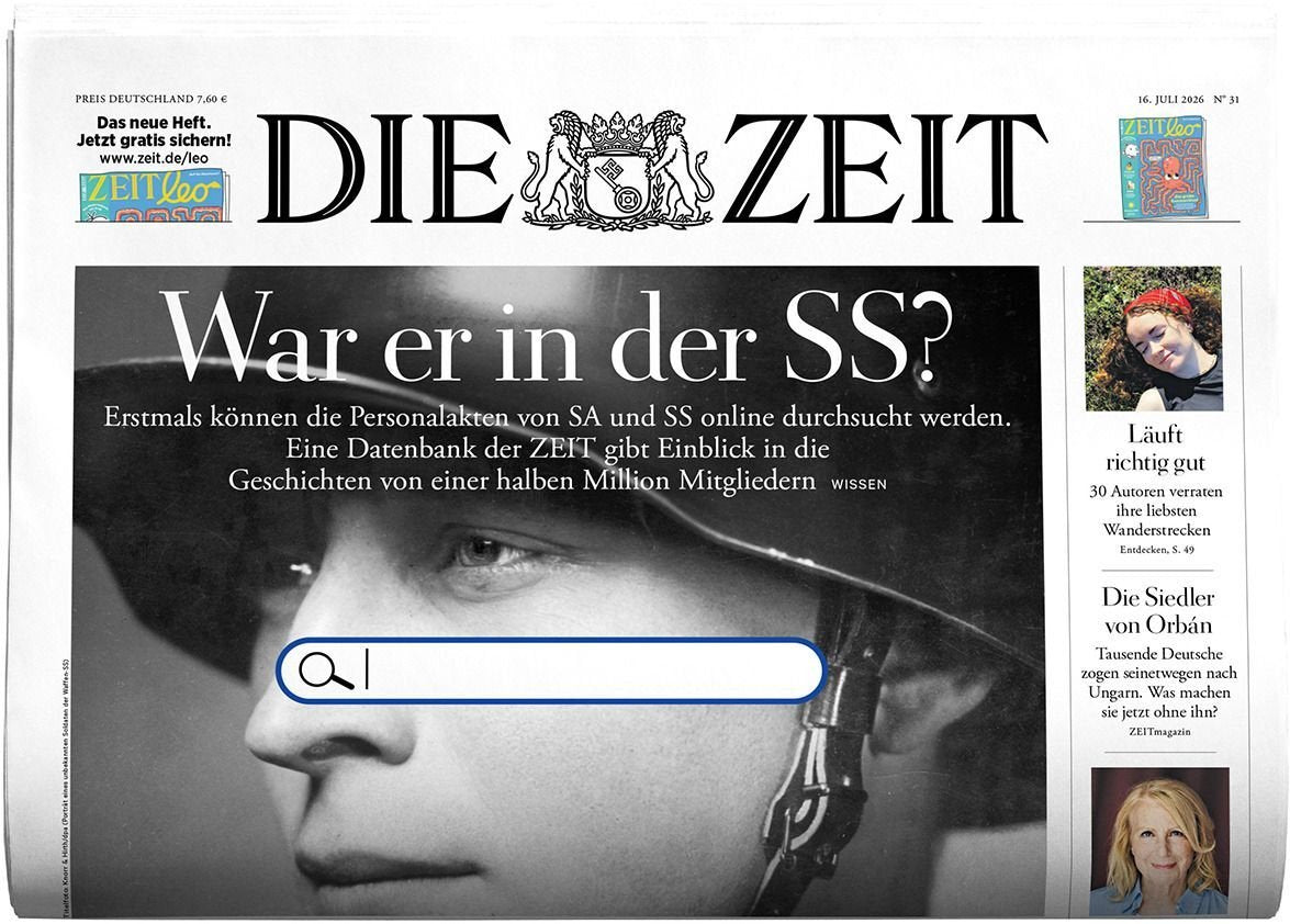 Zeit Rivista Germania 2026-31 Edizione originale