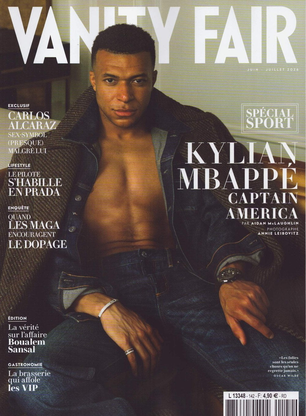 Vanity Fair Magazin Frankreich 2026-142 Kylian Mbappé Carlos Alcaraz Boualem Sansal