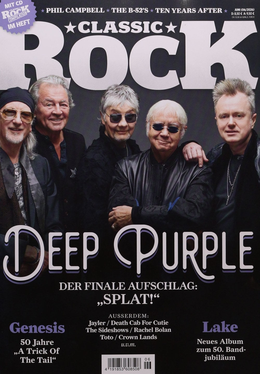 Classic Rock Magazin UK 2026-06 Phil Campbell Roger Glover Ian Gillan Ian Paice Don Airey
