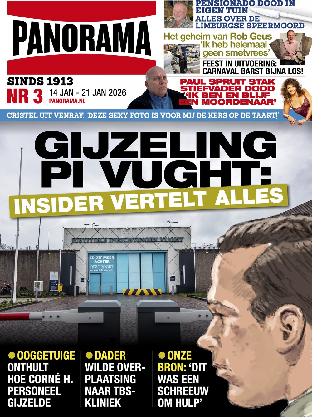 Panorama Lehti Alankomaat 2026-03 Corné H. Rob Geus Paul Spruit Cristel Uit Venray Alkuperäinen painos