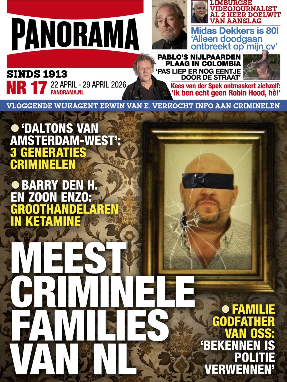 Panorama Magasin Nederlandene 2026-17 Midas Dekkers Originaludgave