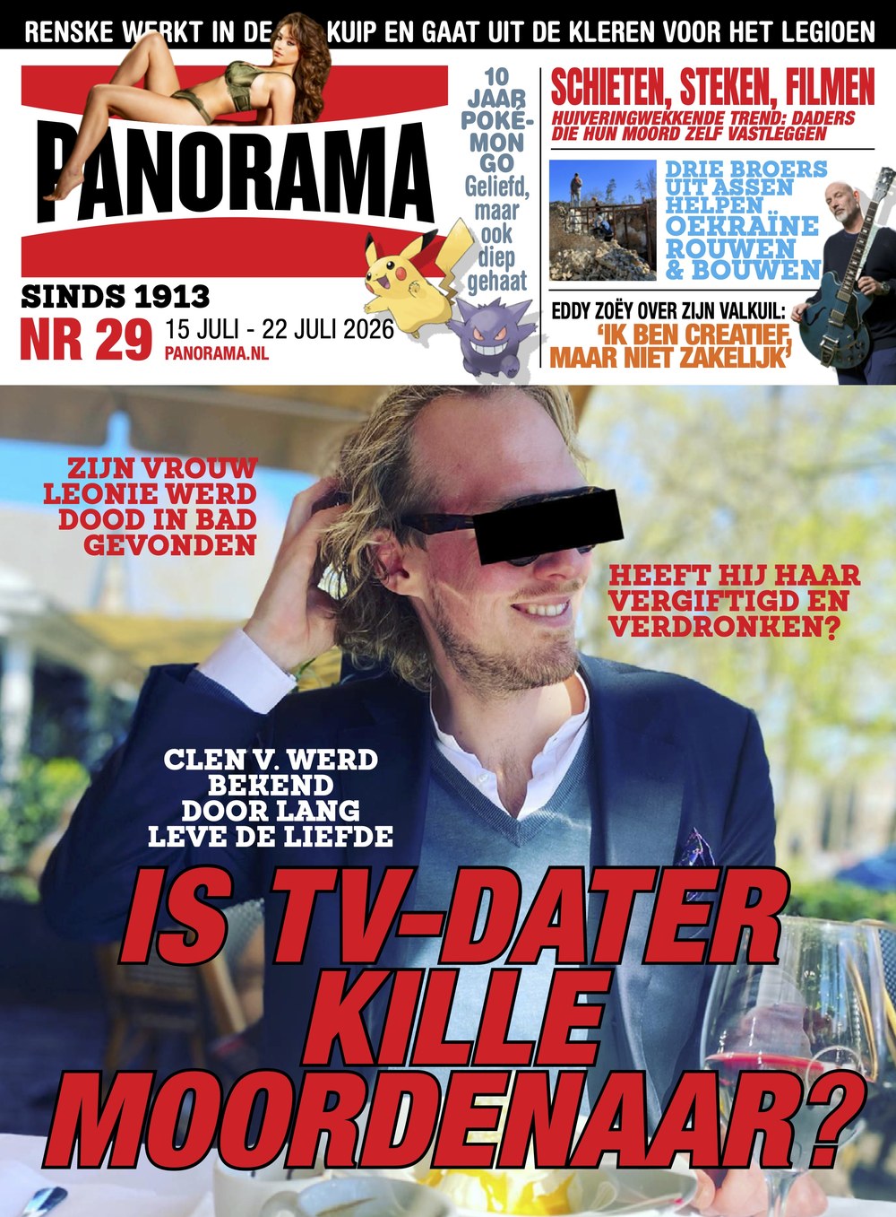 Panorama Magasin Nederlandene 2026-29 Clen V. Originaludgave