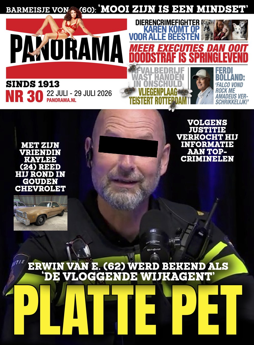 Panorama Lehti Alankomaat 2026-30 Erwin Van E. Ferdi Bolland Kaylee Alkuperäinen painos