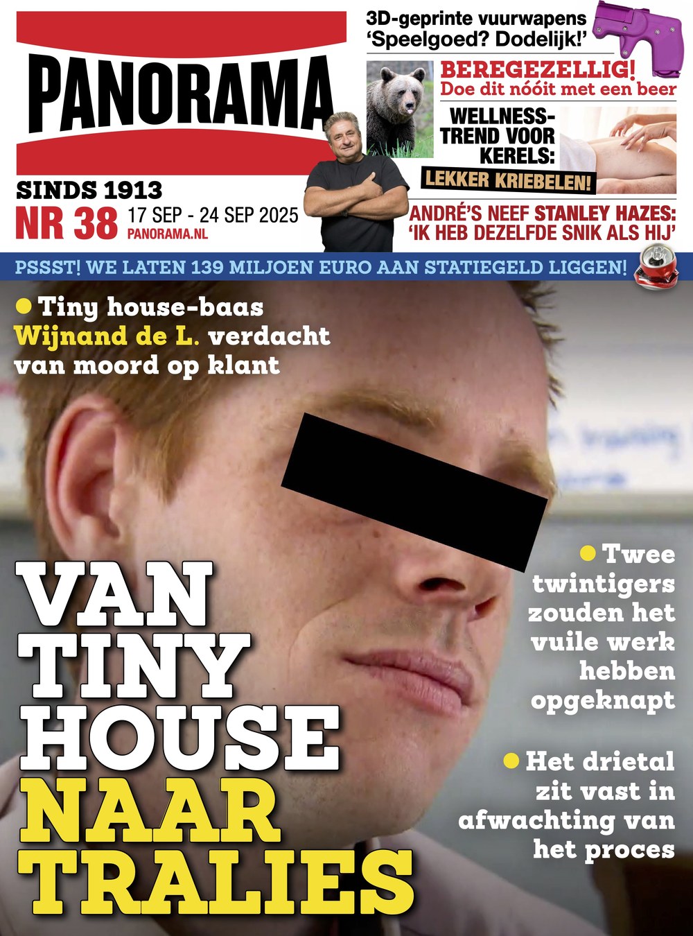 Panorama Revista Países Baixos 2025-38 Wijnand De L. André Hazes Stanley Hazes Edição original