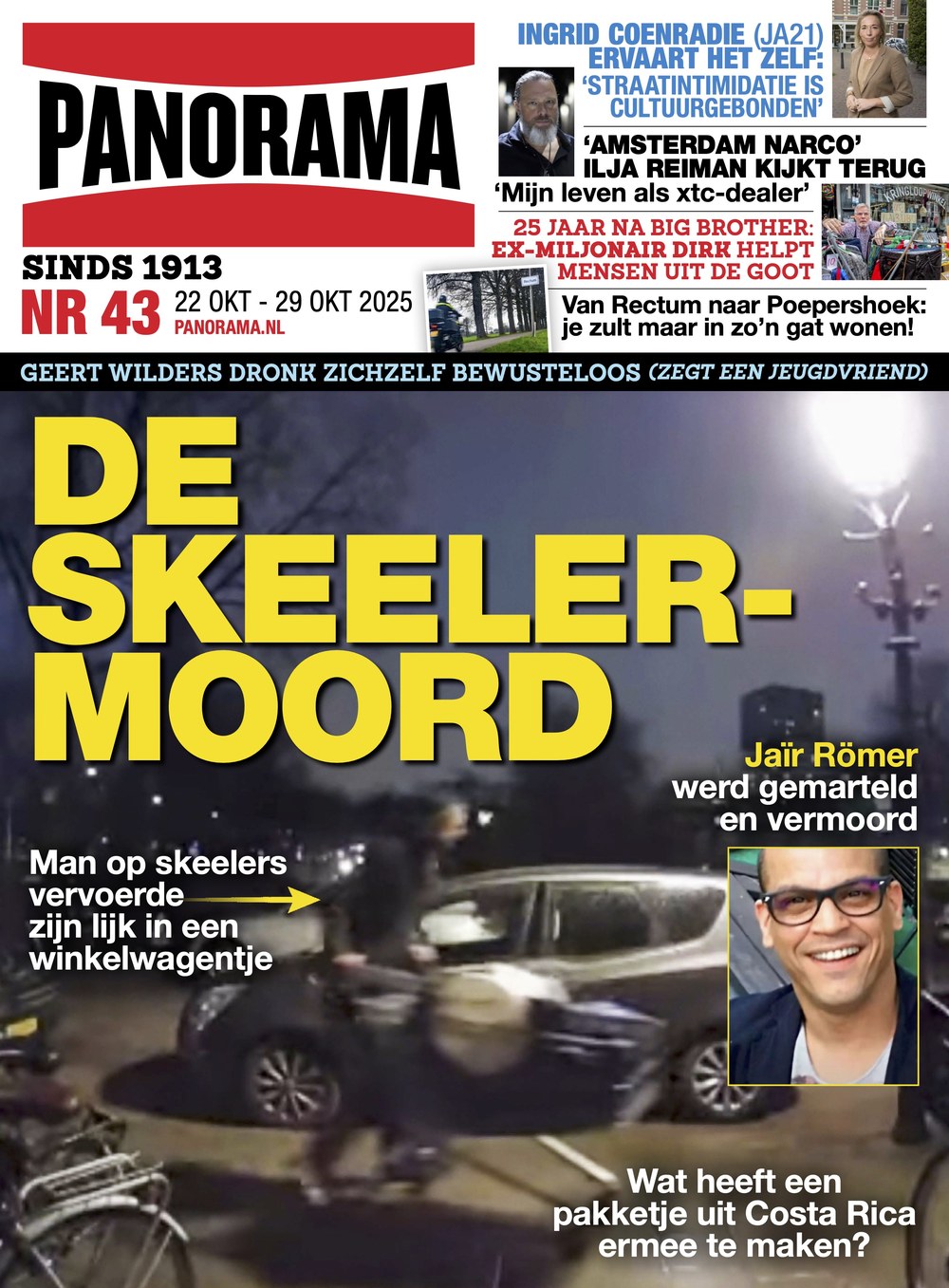 Panorama Magasin Nederlandene 2025-43 Jaïr Römer Geert Wilders Ingrid Coenradie Ilja Reiman JA21 Originaludgave