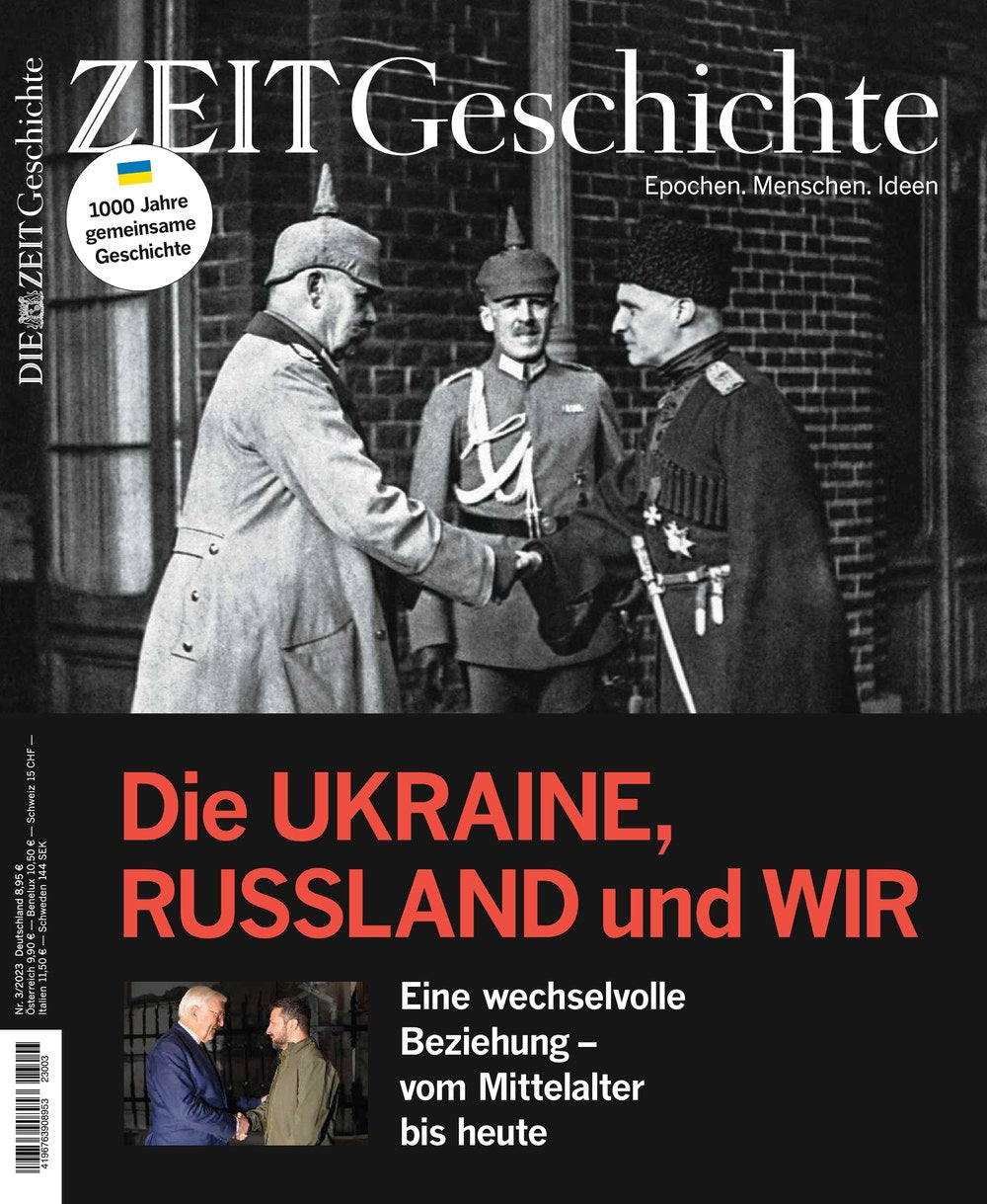 Die Zeit Geschichte Magazine Germany 2023-03 Olaf Scholz Volodymyr Zelenskyy Original Print Issue