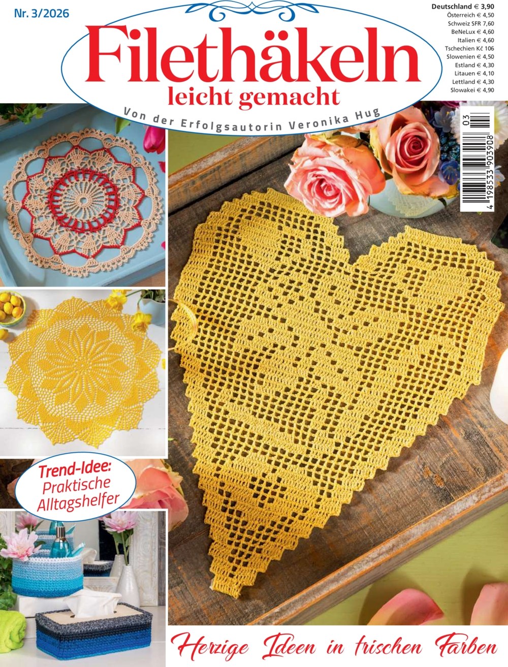 Filethäkeln Leicht Gemacht Tijdschrift Duitsland 2026-03 Veronika Hug Originele uitgave