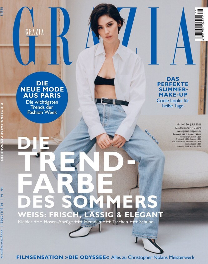 Grazia Tijdschrift Duitsland 2026-17 Gracie Abrams Originele uitgave
