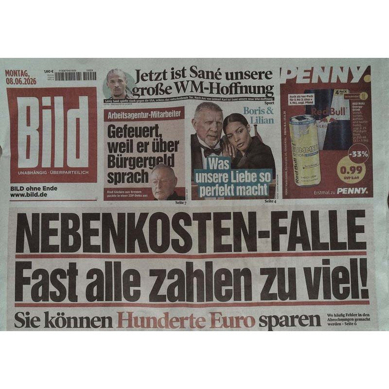 Bild Zeitung Magazine Germany 2026-06