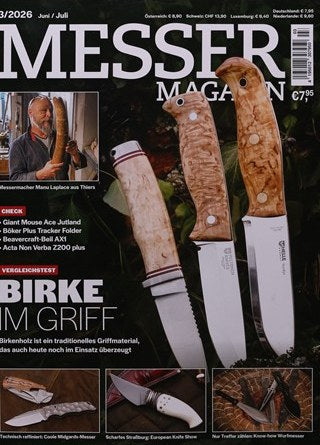 Messer Magazine 2026-03 – Manu Laplace – Original Print Issue