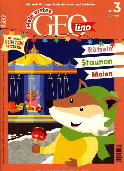 Geolino Tijdschrift Duitsland 2026-02 – Nina Chuba Sabrina Carpenter Ayliva Taylor Swift – Originele uitgave