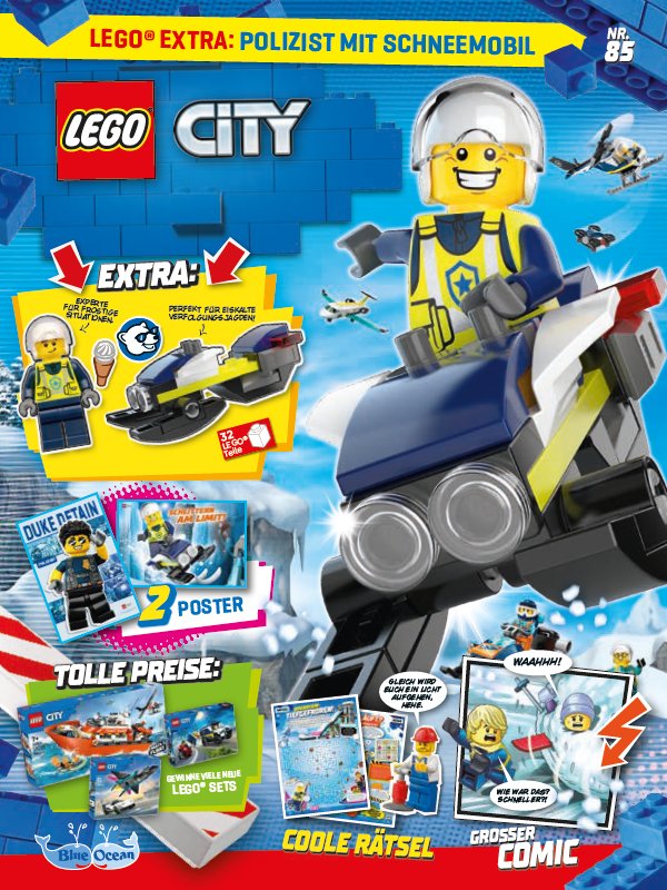 Lego City Lehti Saksa 2026-85 Alkuperäinen painos