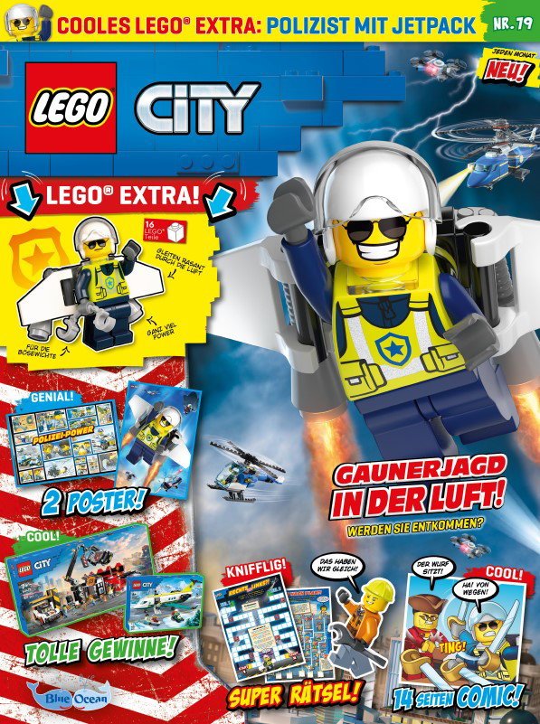 Lego City Lehti Saksa 2025-79 Alkuperäinen painos