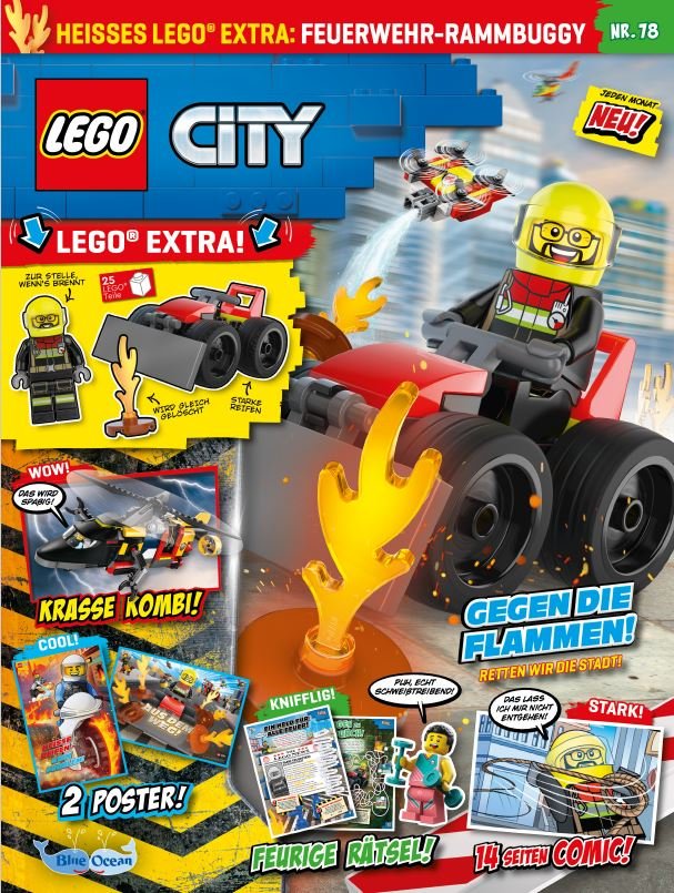 Lego City Tijdschrift Duitsland 2025-78 Originele uitgave