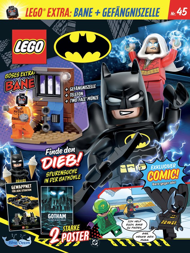Batman Lehti Saksa 2026-45 – Batman Bane Two-Face – Alkuperäinen painos