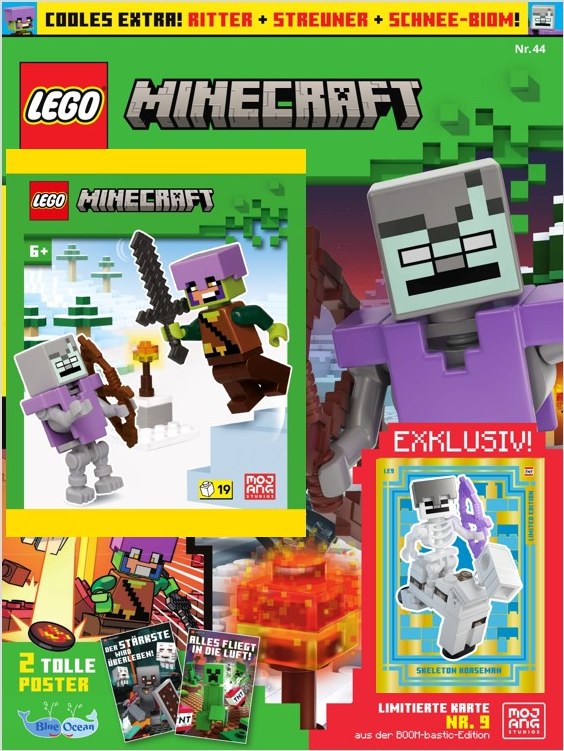 Lego Minecraft Lehti Saksa 2026-44 LEGO Minecraft Ritter Alkuperäinen painos