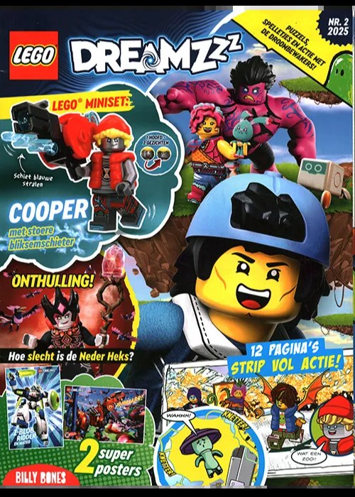 Lego Dreamzzz Tijdschrift Duitsland 2025-02 Cooper Originele uitgave