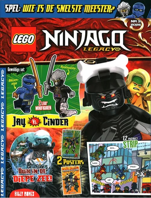 Lego Ninjago Legacy Lehti Saksa 2025-03