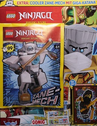 Lego Ninjago Magazin Deutschland 2026-140 Zane