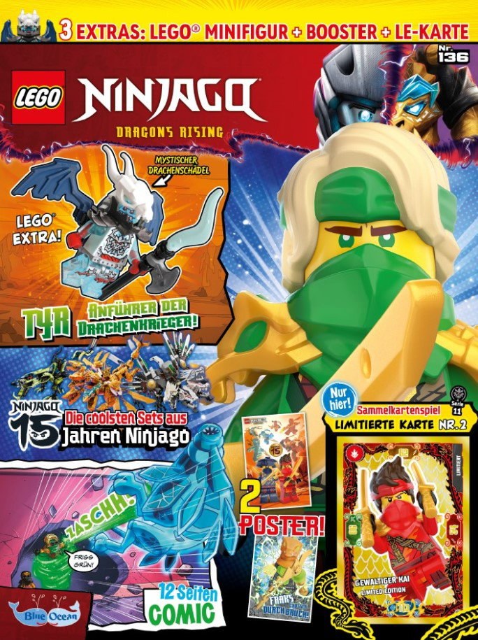 Lego Ninjago Rivista Germania 2026 Lloyd (Ninjago Character) Lego Ninjago Edizione originale