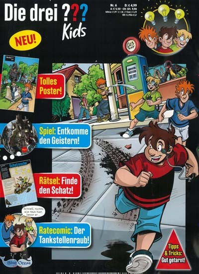 Die Drei ??? Kids 2026-04 Kindermagazin Die Drei Fragezeichen Kids Detektivgeschichten
