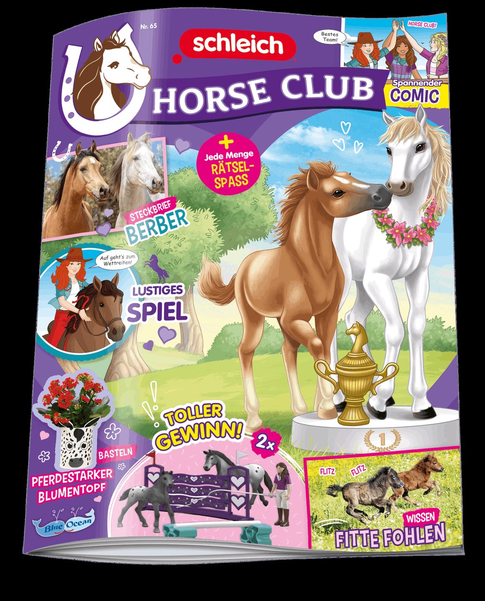 Horse CLUB 2026-65 Pferde Kinder Comic
