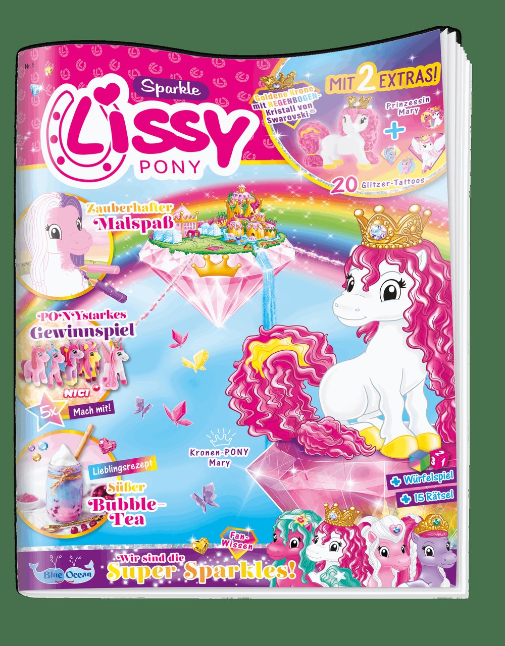 Lissy PONY 2025-05 Princess Mary Kronen-PONY Mary Blue Ocean
