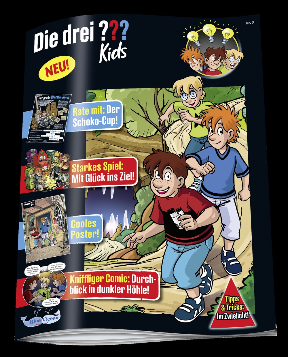 Die Drei ??? Kids 2026-03 Die Drei Fragezeichen Kids Kindermagazin Detektivgeschichten
