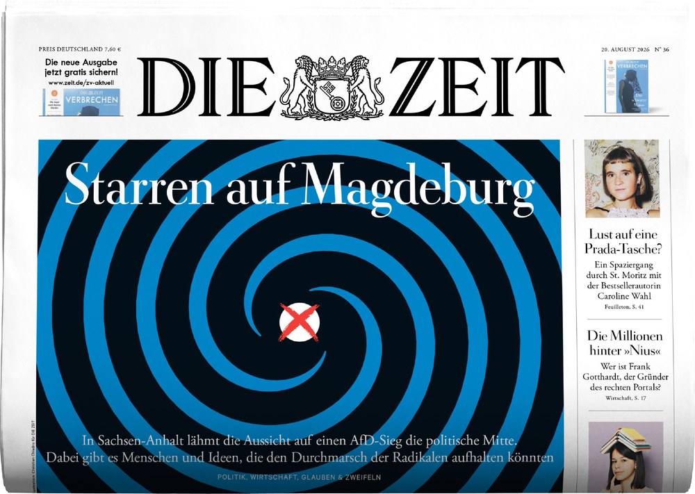 Zeit Magasin Tyskland 2026-36 Caroline Wahl Frank Gotthardt Originaludgave