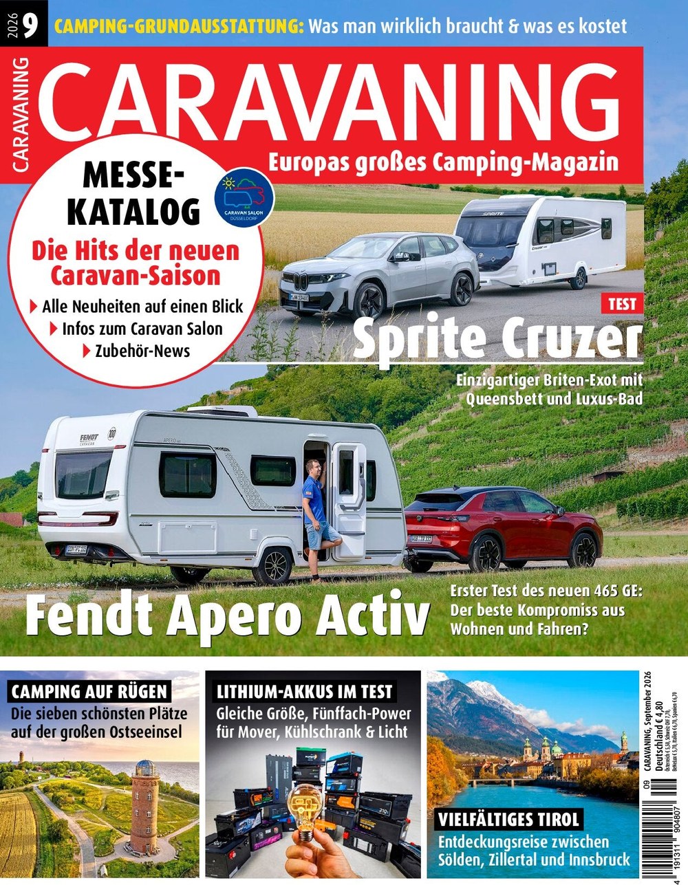 Caravaning Magasin Tyskland 2026-09 Originaludgave