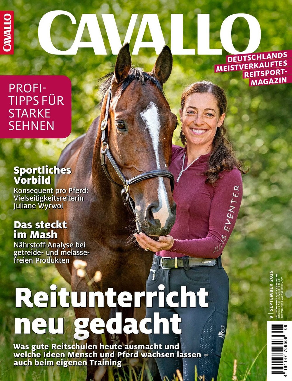 Cavallo Magasin Tyskland 2026-09 – Juliane Wyrwol – Originaludgave