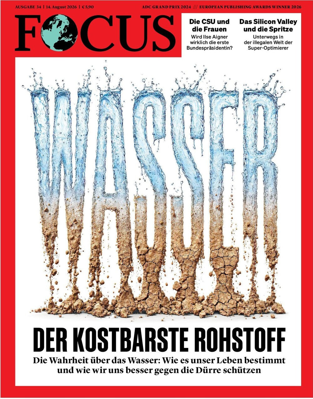 Focus Magasin Tyskland 2026-34 – Ilse Aigner CSU – Originaludgave