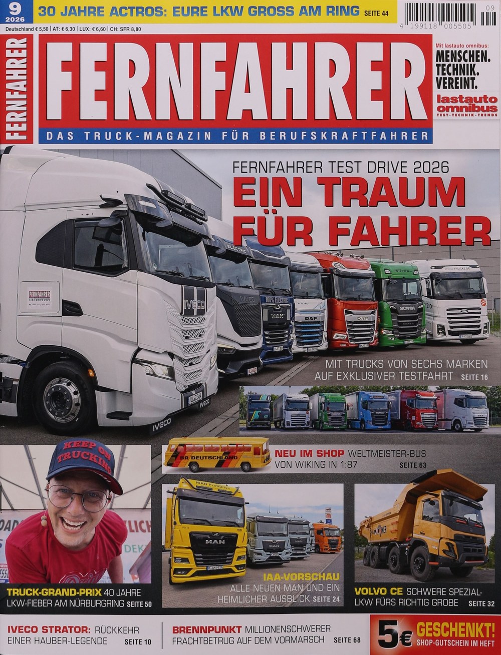Fernfahrer 2026-09 Originele uitgave